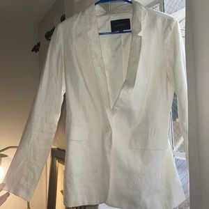Banana Republic White Blazer